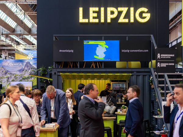 Leipzig Stand auf der IMEX 2025 – präsentiert vom Leipzig Convention Bureau
