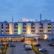 Außenansicht des Tagungshotels H4 Hotel Leipzig für Tagung & Konferenz Leipzig Convention