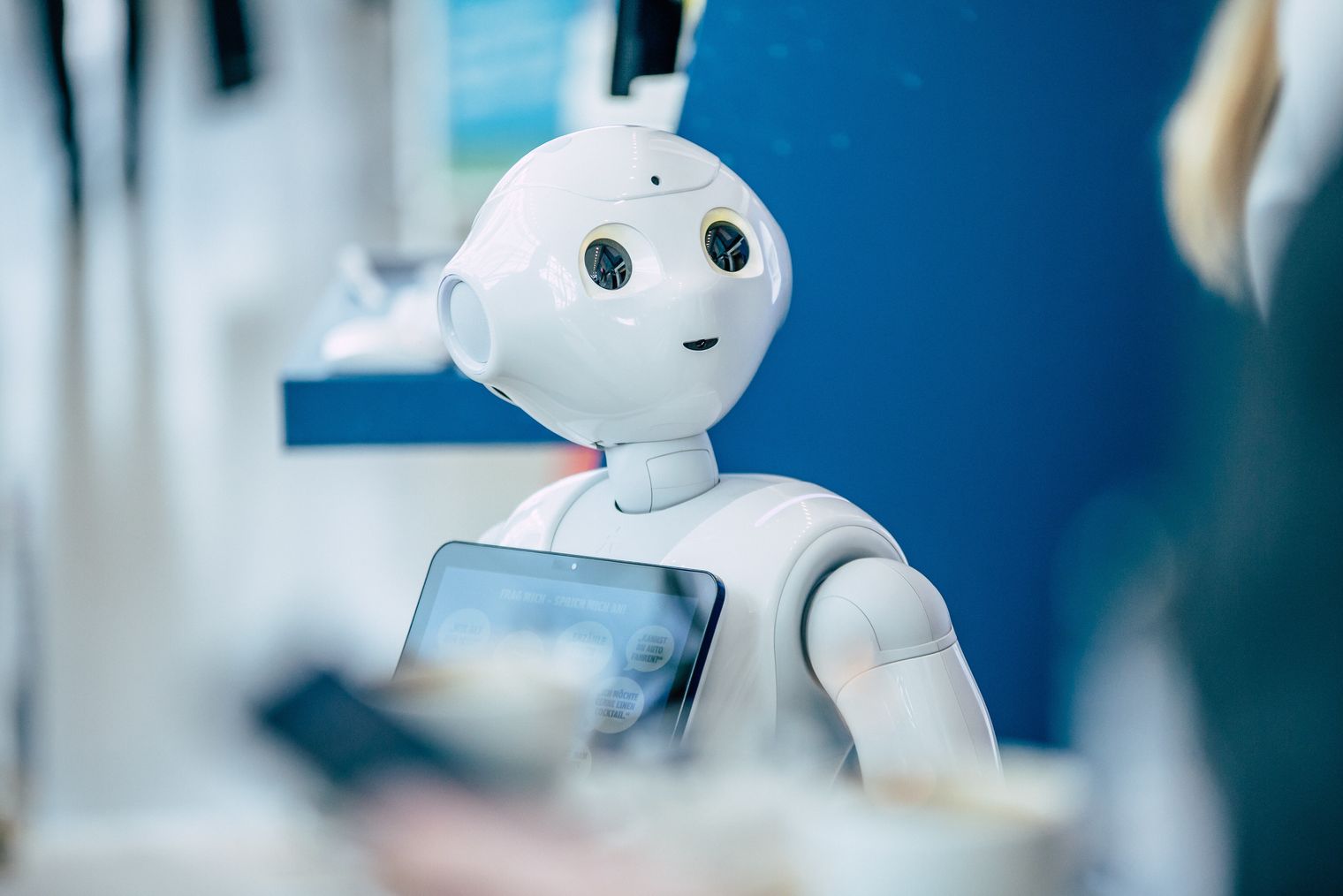 Ein Roboter auf der Leipziger Messe – Technologie-Highlight mit Bezug zu Tagung & Konferenz Leipzig Convention