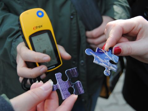 Rahmenprogramm Geocaching mit *betourt ist eine Stadtentdeckung mit Aufmerksamkeit, Spaß und Teamgeist für Tagung & Konferenz Leipzig Convention